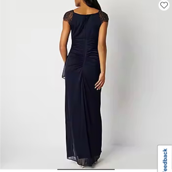 Formal Embellished Dress - Picture 3 of 9